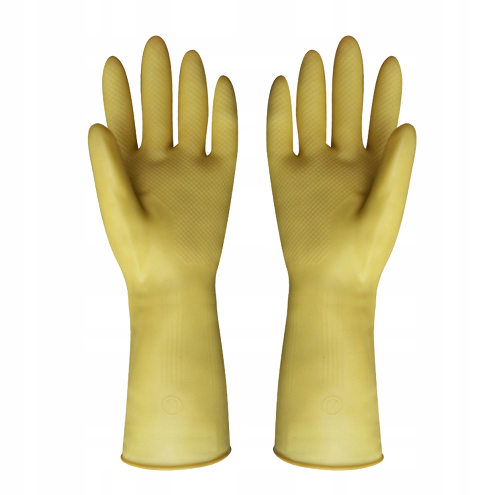 2 Pairs of Latex Household Gloves Waterproof