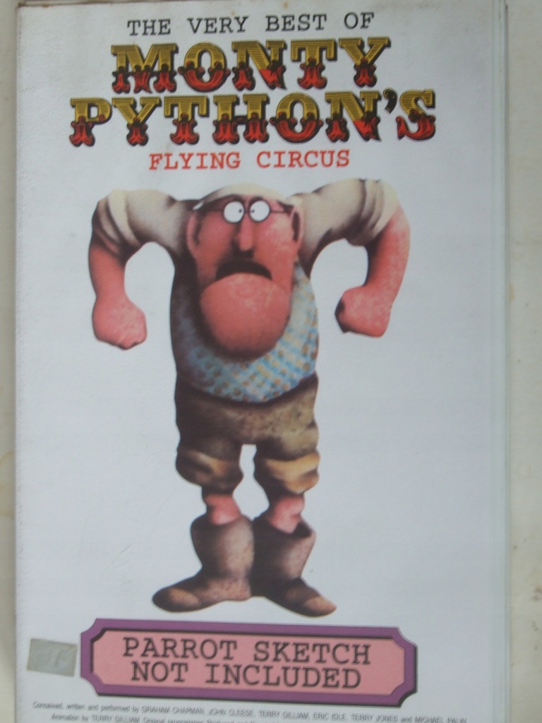 Monty Python-SKECZU Z PAPUGĄ NIE BĘDZIE-VHS