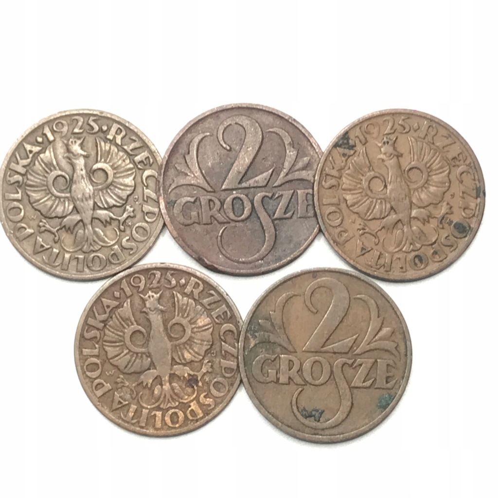 2 gr grosze 1925 ładny stan