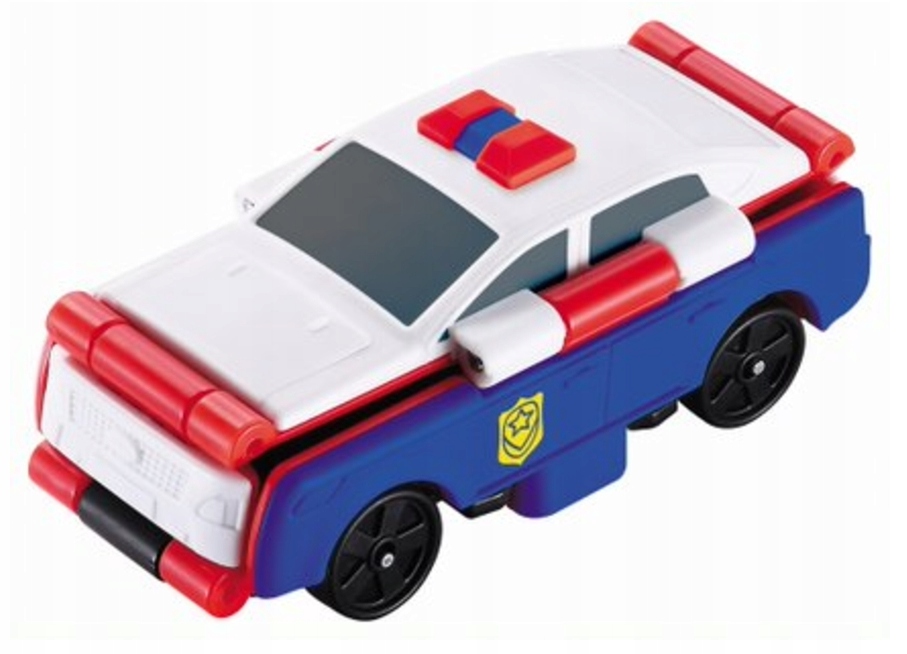 TRANSRACERS 2w1 Auto Transformacja Policja