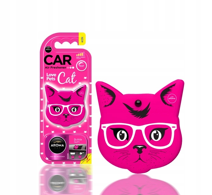 Odświeżacz powietrza cat pink blossom polimer