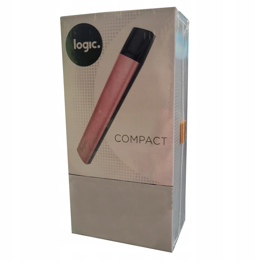 Pudełko tekturowe po logic compact różowy