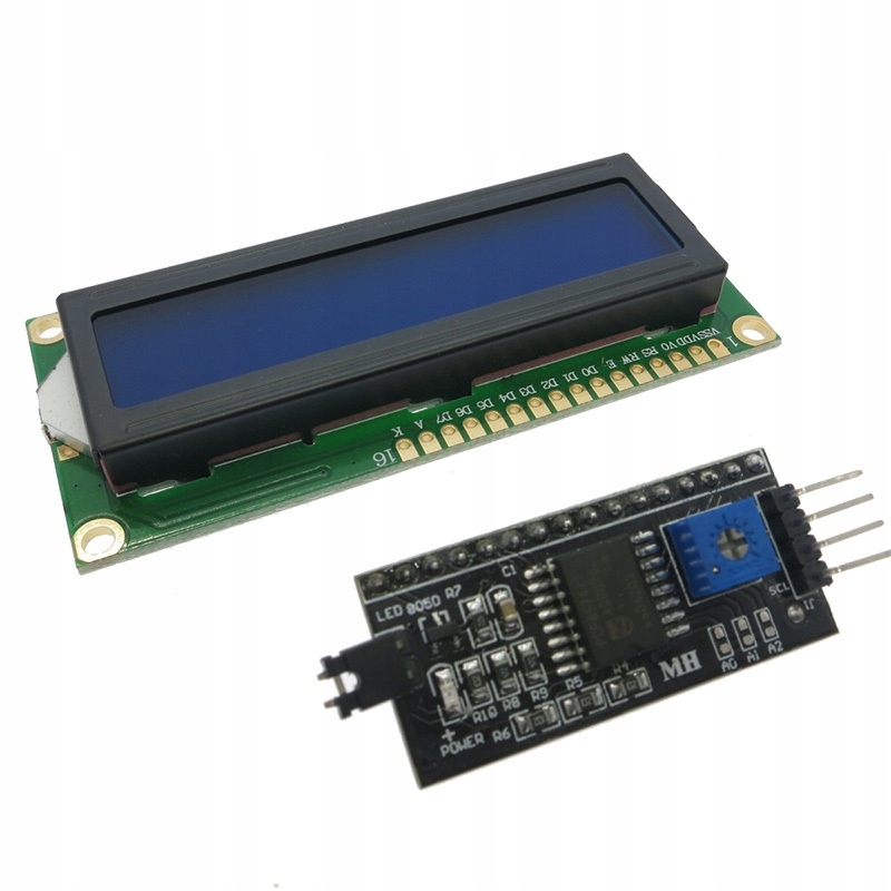 Konwerter LCD HD44780 I2C IIC TWI ARDUINO AVR ARM