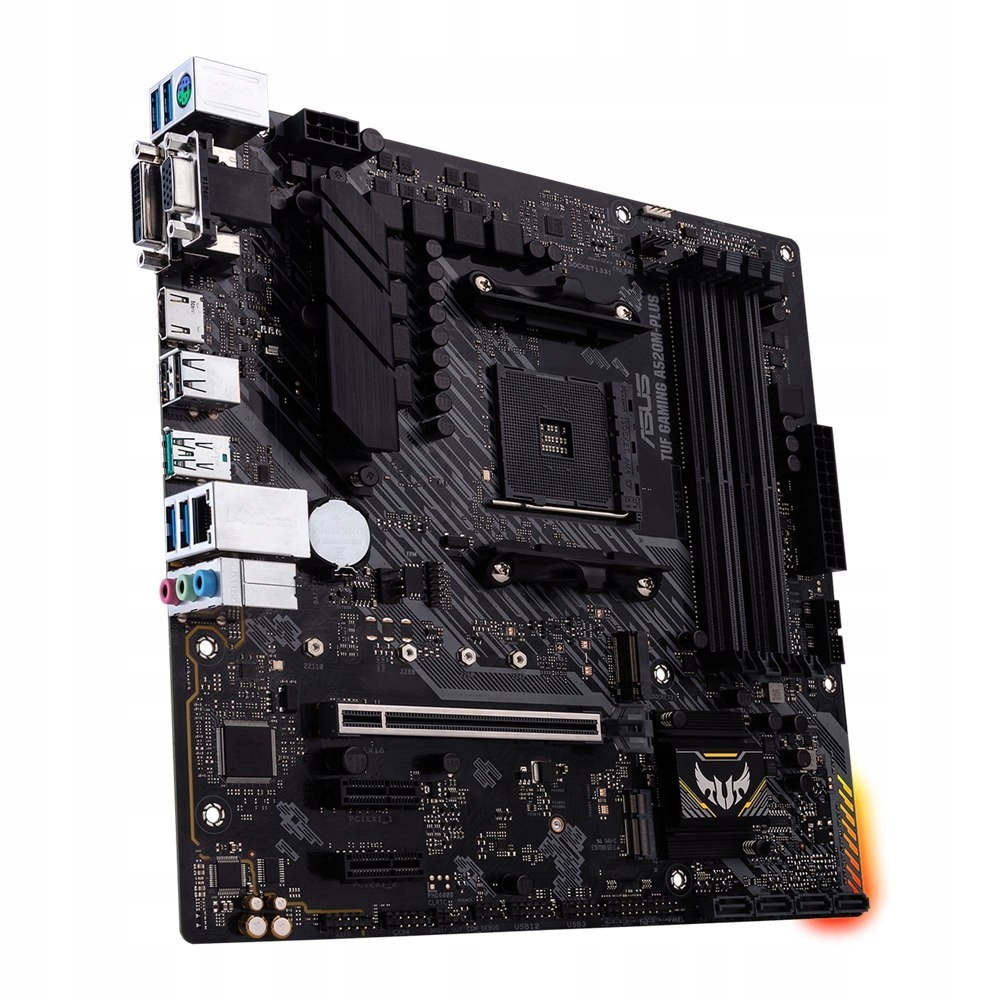 Asus TUF GAMING A520M-PLUS Processor family AMD, Processor socket AM4, DDR4