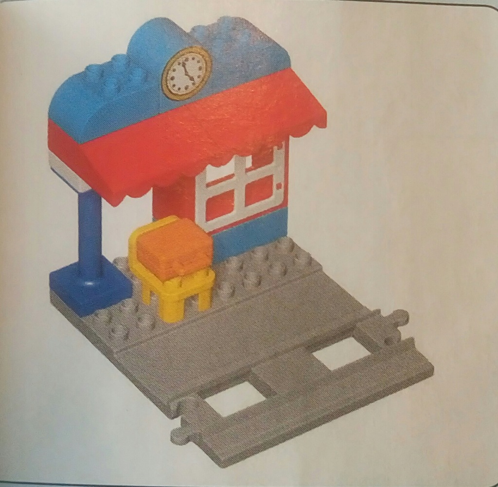 Lego duplo nowa stacja kolejowa 10874,10875pociąg