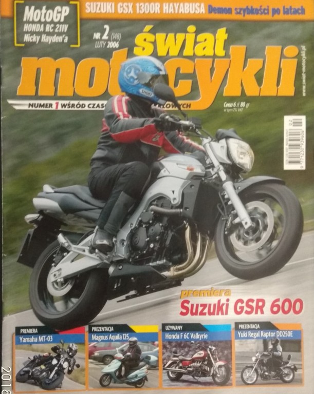 Świat Motocykli nr 2 (148) luty 2006