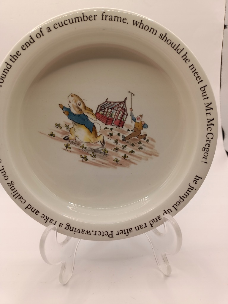 Talerz miska porcelana WEDGWOOD PETER RABBIT BEATRIX POTTER