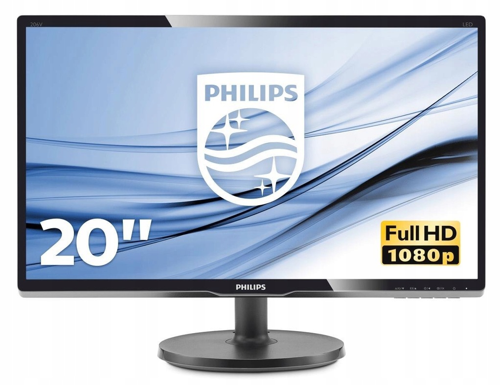 Monitor Philips 200V4QSBR/00 (19,5"; MVA; Ful