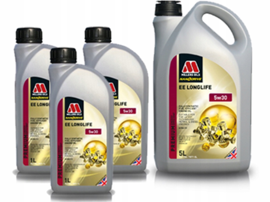 MILLERS OILS EE LONGLIFE 5W30 C3 VW 504/507 8L