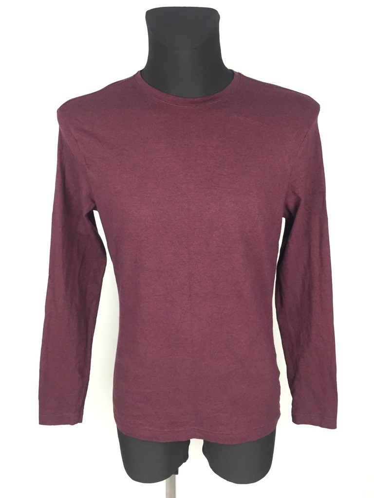 H&M lekko melanżowy longsleeve M *PW277*