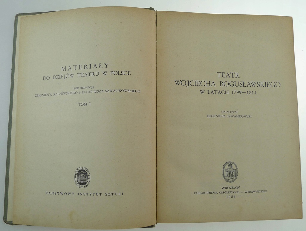 Teatr Wojciecha Bogusławskiego w latach 1799-1814