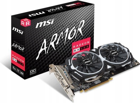 Karta graficzna MSI Radeon RX 580 ARMOR 8GB