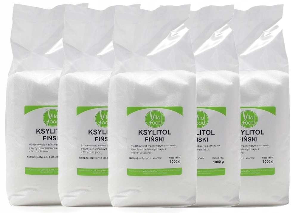 KSYLITOL FIŃSKI 5kg xylitol cukier brzozowy