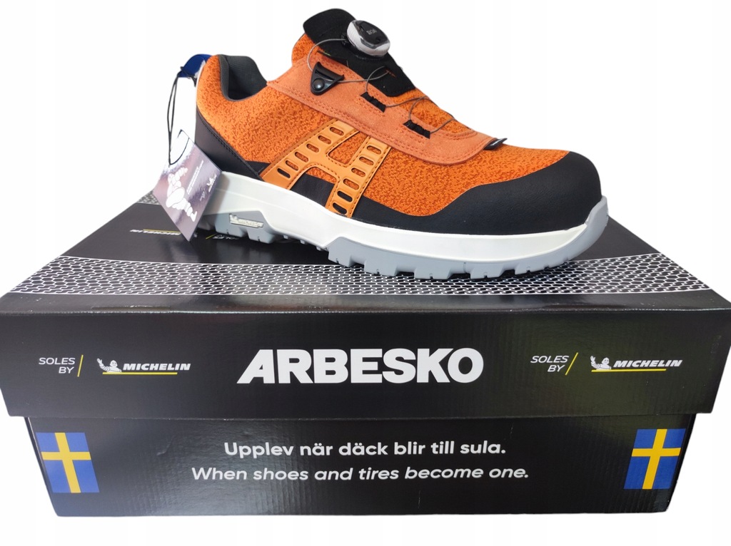 Obuwie robocze Półbuty premium Arbesko MICHELIN KONTROLL 250 z BOA - roz.42