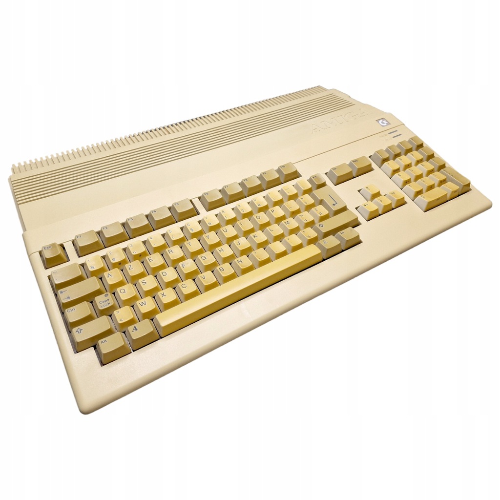 Komputer Commodore Amiga 500 kick 1.3 czerwony led