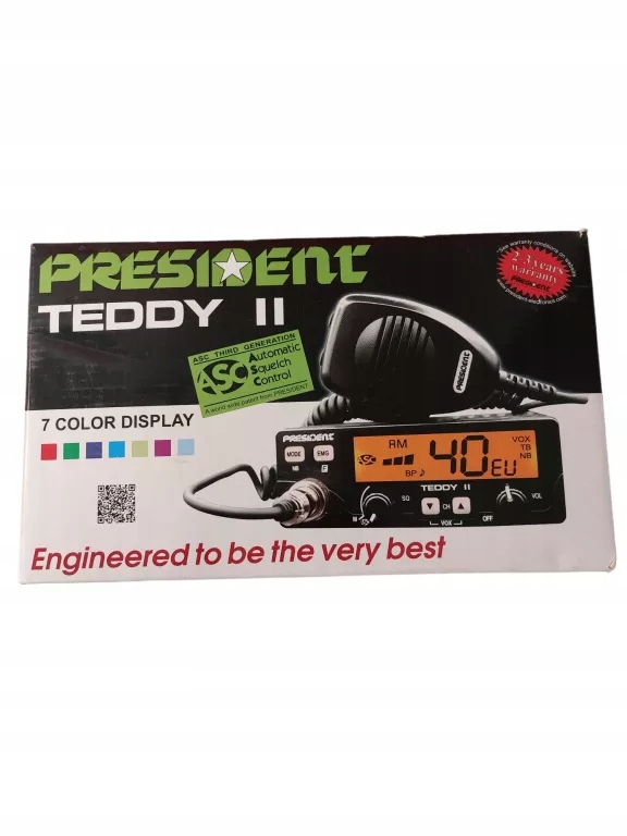 CB RADIO PRESIDENT TEDDY II