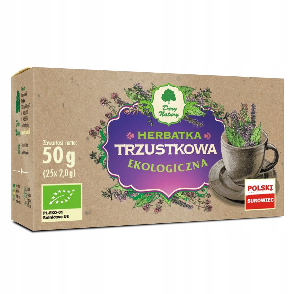 HERBATKA TRZUSTKOWA BIO (25 x 2 g) 50 g - DARY NAT