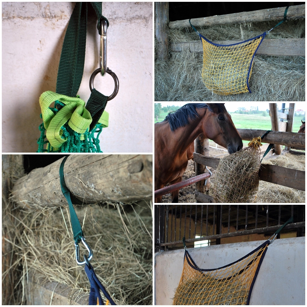 Siatka na siano dla konia bezwęzłowa oczko 4,5 cm - 7559705053
