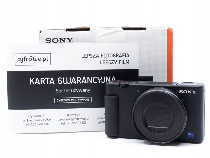 Sony ZV-1 (ZV1BDI) - aparat do wideoblogów