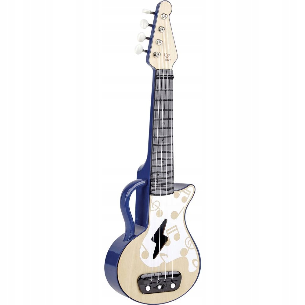 Mini gitara Hape Elektrische Lern-Ukulele blau