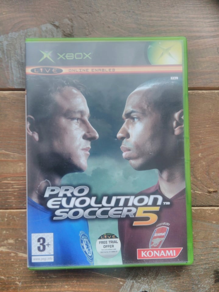 PES 5 / Pro Evolution Soccer 5 - Microsoft Xbox