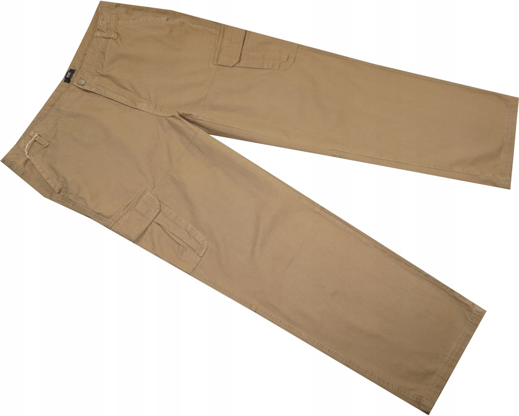 F&F_W42 L34_Bawełniane spodnie BOJÓWKI NOWE 760