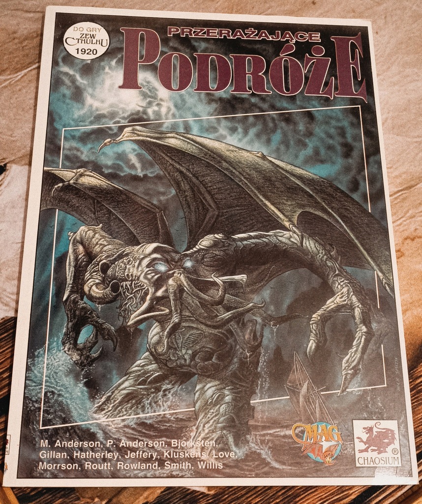 zestaw dodatków Zew Cthulhu: Przerażające Podróże, Serce Grozy, Labirynt6