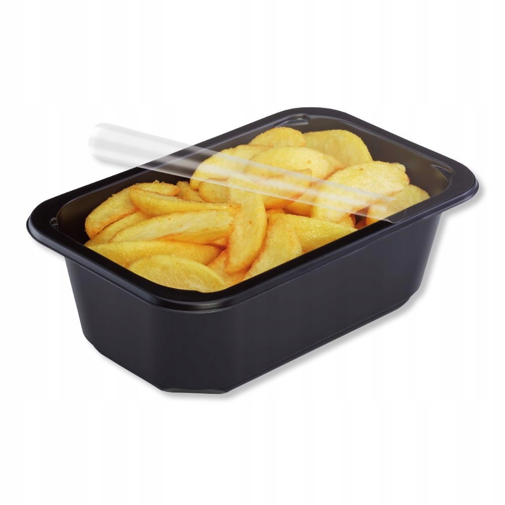 Pojemnik Gastronomiczny PP 178x113x60 DO Zgrzewu 80 szt. Mikrofala