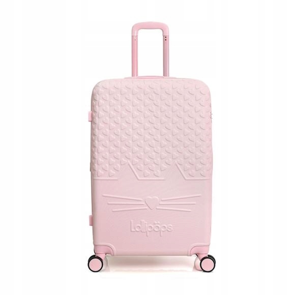 Lollipops paris WALIZKA PODRÓŻNA DUŻA RÓŻOWA 95L 8330973825