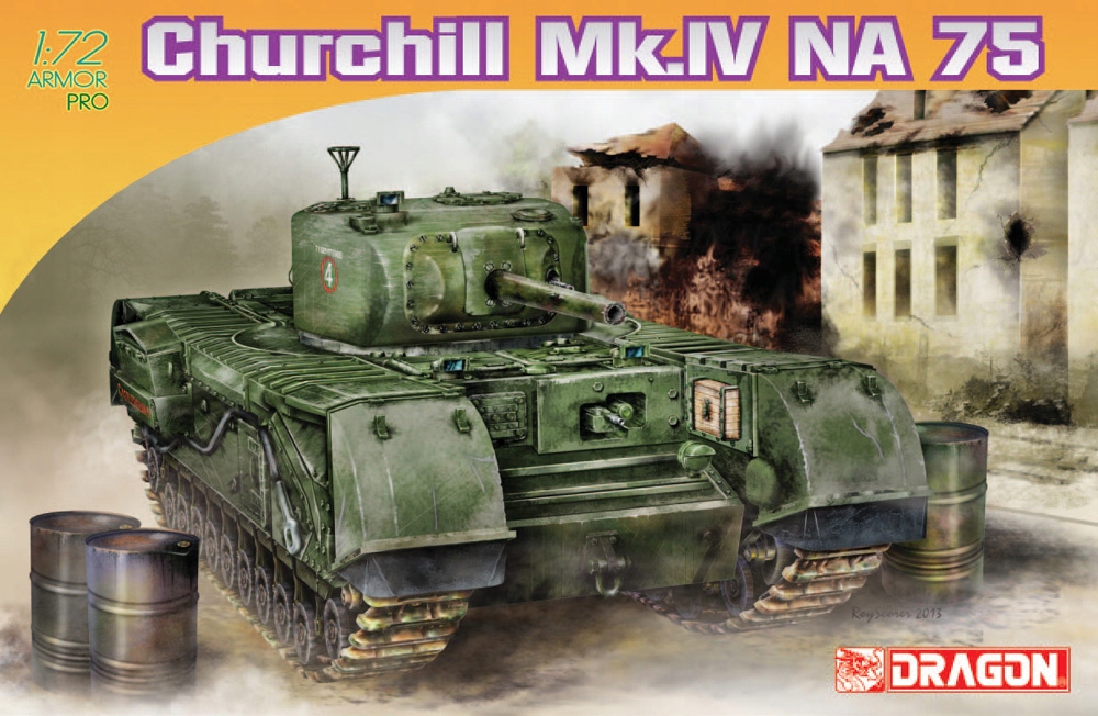 Churchill Mk.IV NA 75 1/72 Dragon 7507