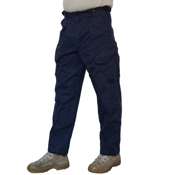 Spodnie brytyjskie wojskowe Combat Navy Blue No.4 stan jak nowy 80-84-100
