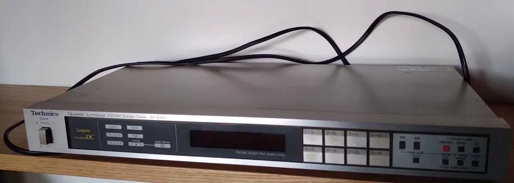 Tuner Technics ST-S505 srebrny