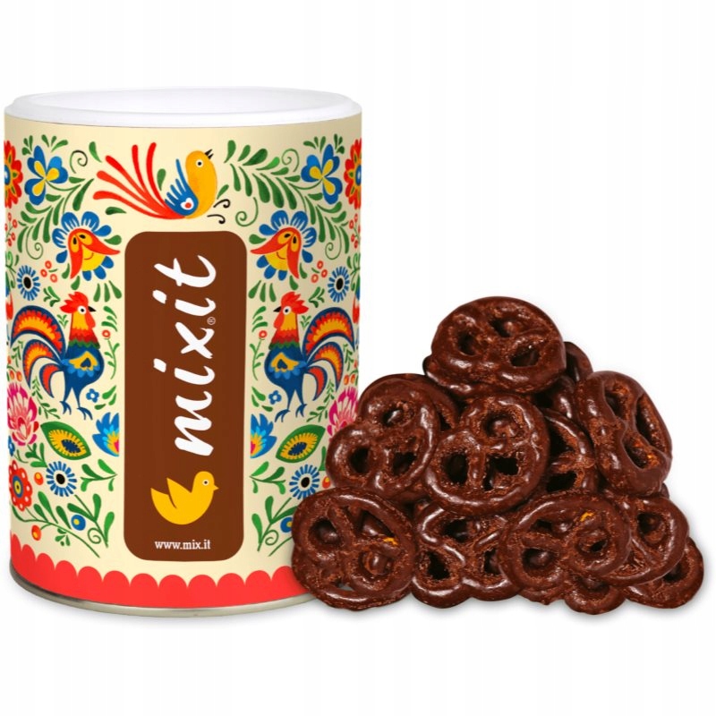 MIXIT Pretzels Covered in Dark Chocolate precle w czekoladzie 250 g