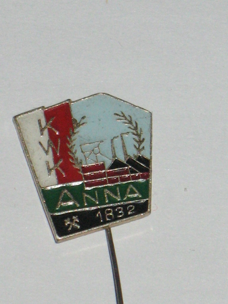 Kopalnia KWK ANNA 1832 odznaka z PRL