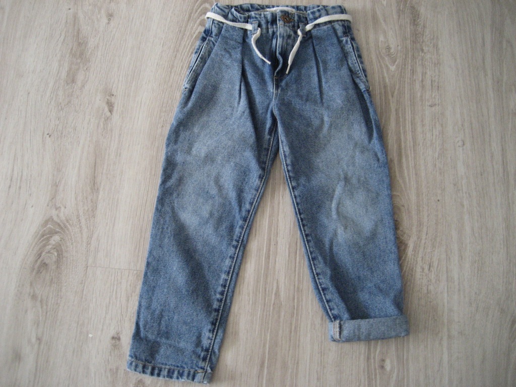 ZARA - spodnie jeansy 116