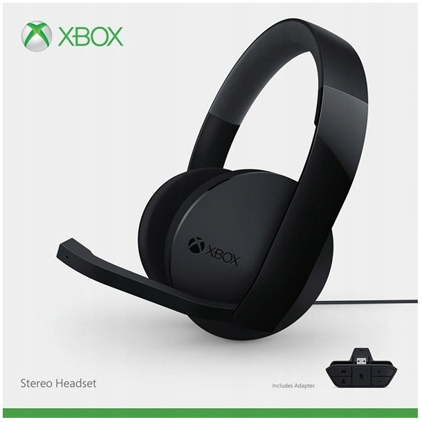 Słuchawki Microsoft Stereo Headset Xbox One Black