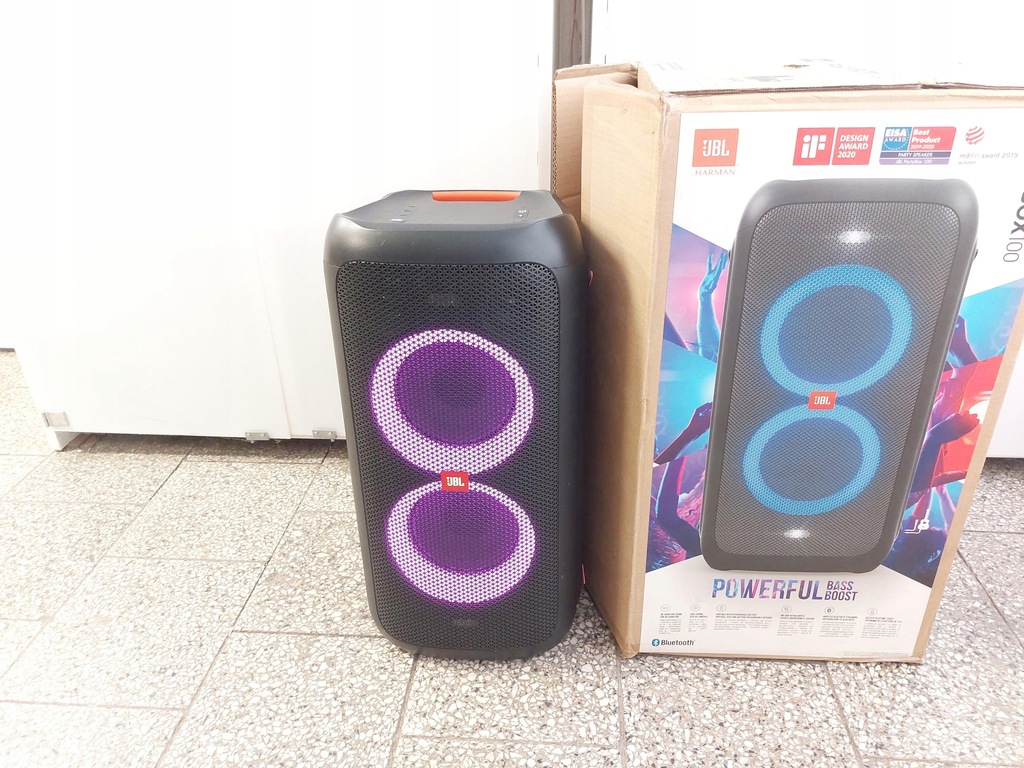Głośnik przenośny JBL PartyBox 100 - 14148113119 - oficjalne archiwum ...