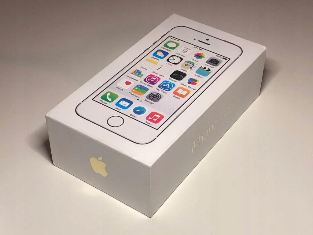 iPhone 5s ORYGINALNE pudełko srebrne Apple BOX