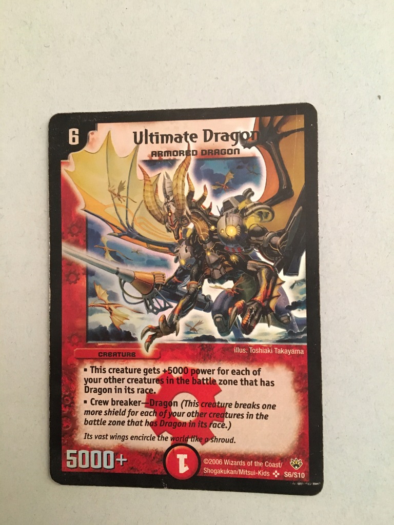 Duel Masters Ultimate Dragon Foil DM10 S6/S10