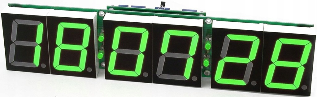Zegar LED 55 mm przystosowany do GPS,AVT5522/2/G C