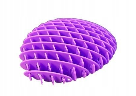 GNIOTEK ANTYSTRESOWY FIOLETOWY 10CM, LEANTOYS