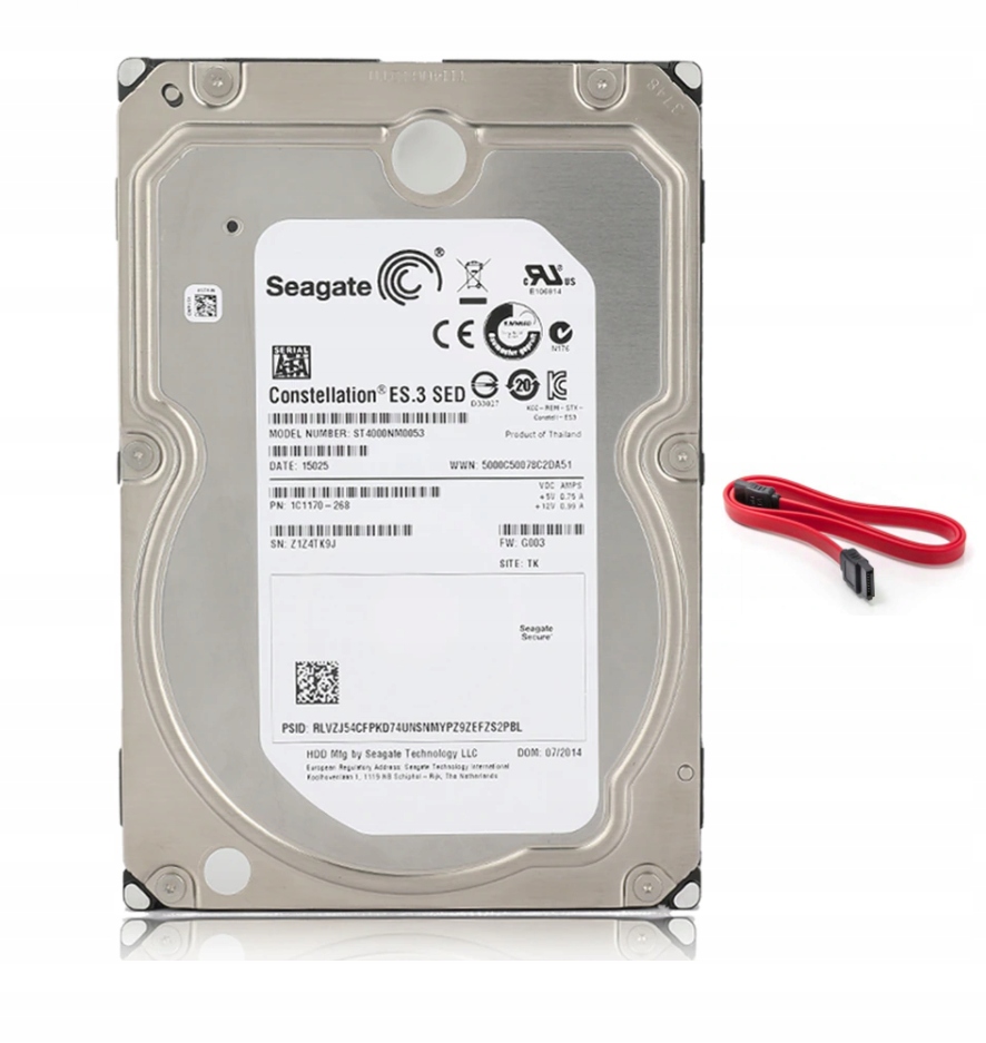 Купить Жесткий диск SEAGATE 4 ТБ SATA 3, 7200 об/мин, жесткий диск 4000 ГБ: отзывы, фото, характеристики в интерне-магазине Aredi.ru