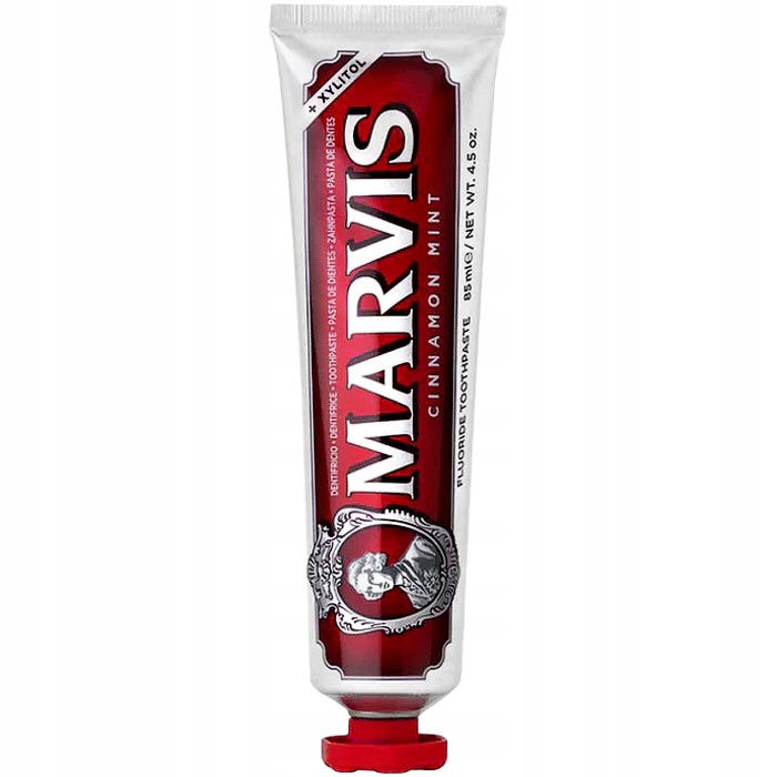 Pasta do Zębów MARVIS Cinnamon Mint 85ml Usuwa Płytkę Nazębną Kamień