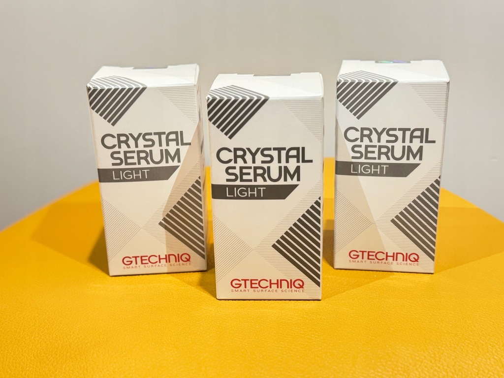 GTECHNIQ CRYSTAL SERUM LIGHT 30ml - powłoka ceramiczna