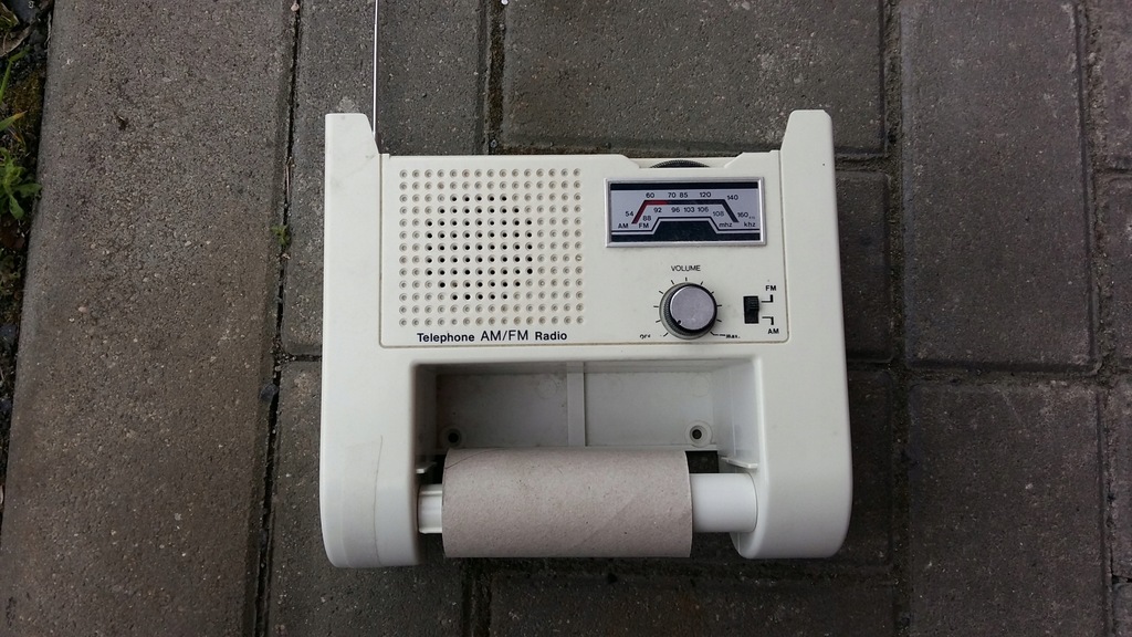 Stare radio kuchenne do WC do toalety