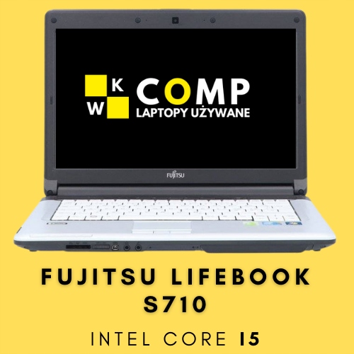 Biznesowy FUJITSU S710 Core i5 4 GB HDD 320 GB 14