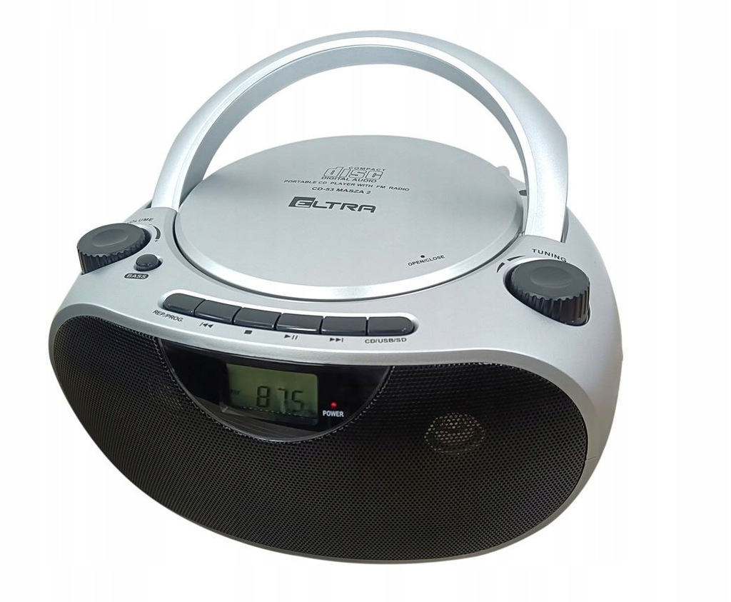ELTRA Radio MASZA 2 USB/CD srebrne