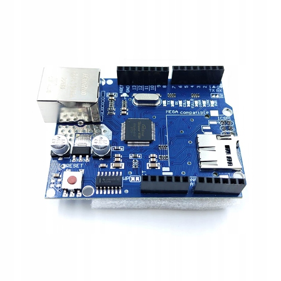 W5100 Moduł sieciowy LAN ethernet shield Arduino - 13205871176 ...