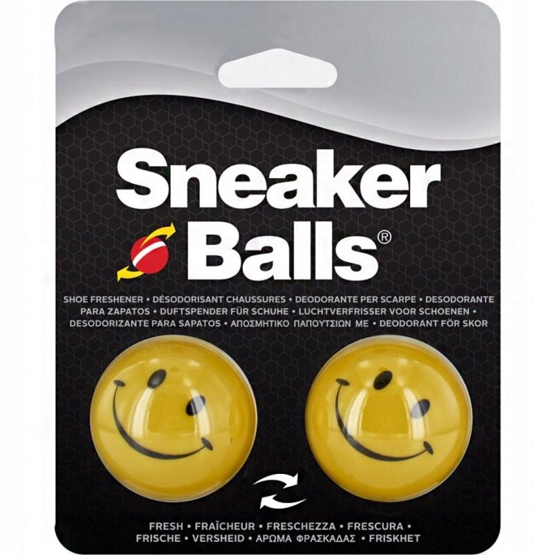 ODŚWIEŻACZ DO BUTÓW KULKI SNEAKERBALLS HAPPY FACE