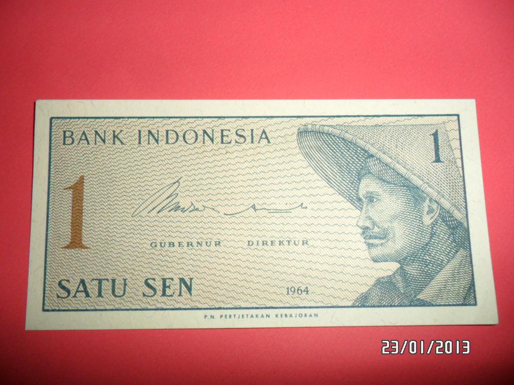 Indonezja - 1sen banknot dla WOŚP